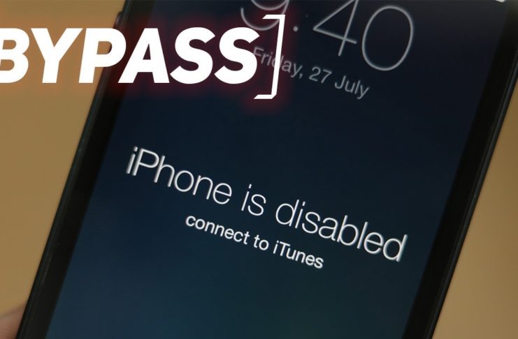 Unlock Disabled iPhone 6/7