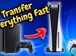 Transfer Data From PS4 to PS5