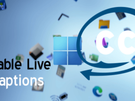 Enable Live Captions on Windows 11